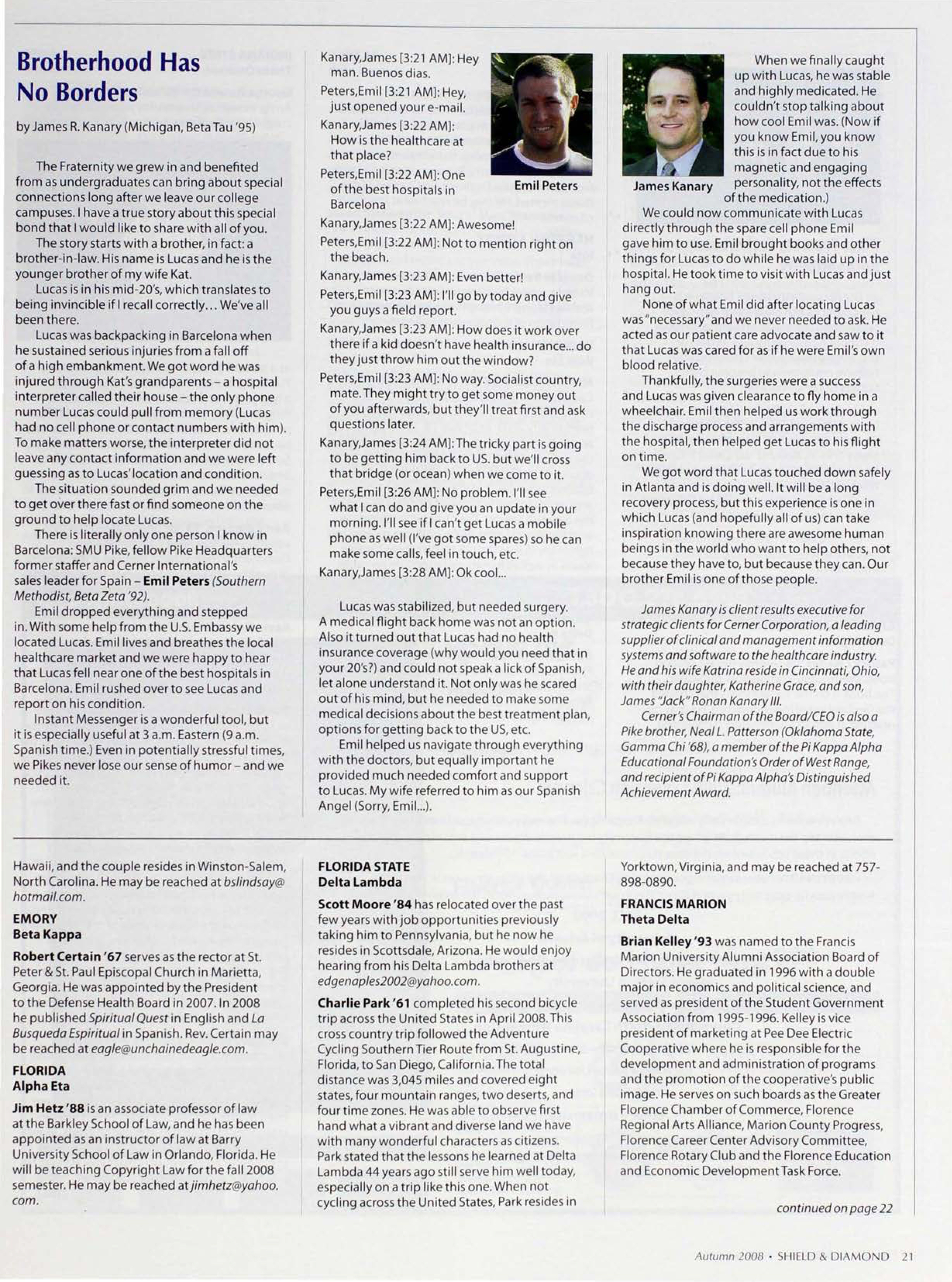 Brotherhood Has No Borders